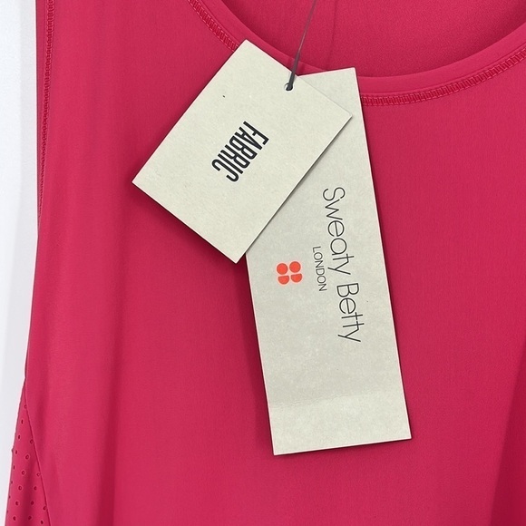 Sweaty Betty Explorer Ace Sleeveless Midi Dress in Tayberry Pink Size Large NWT - Picture 5 of 11